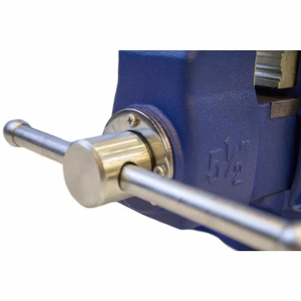Yost 855 Professional 5.5 in. Reversible Mechanics Vise with 360° Swivel Base