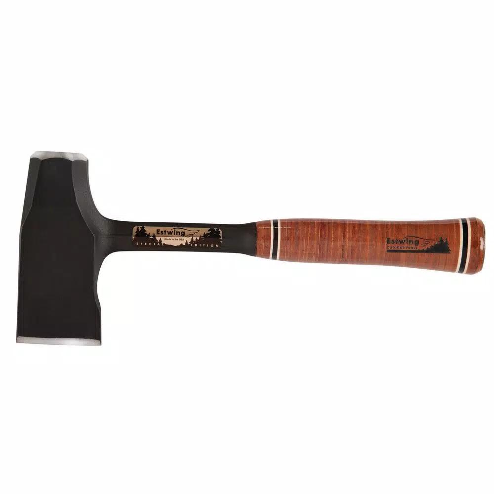 Estwings Special Edition Sportsman's Axe - Solid American Steel with Genuine Leather Grip