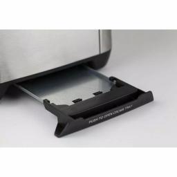 CASO Design Inox 2-Slice Stainless Steel Wide Slot Toaster with LED Display thumbnail 5