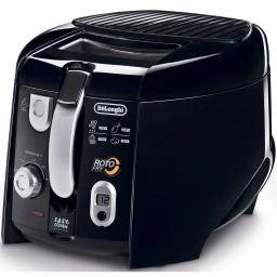 DeLonghi De'Longhi Roto Fry Cool Touch Low Oil Deep Fryer, 1.2L Capacity, Black thumbnail 1