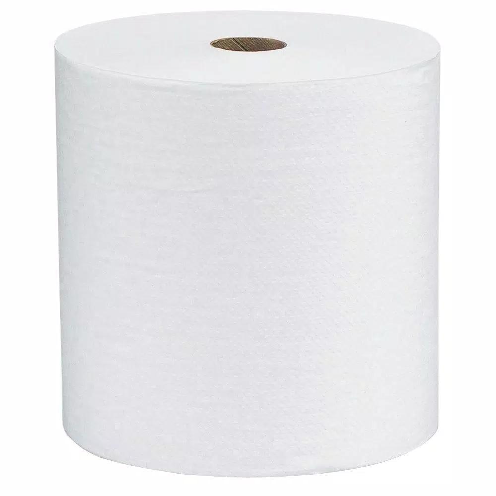 Scott High-Capacity 1-Ply Hardroll Towel Roll, 8 in. x 1000 ft., White