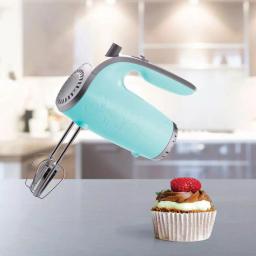 Brentwood Appliances HM-48BL 5-Speed Lightweight Electric Hand Mixer, Blue thumbnail 8