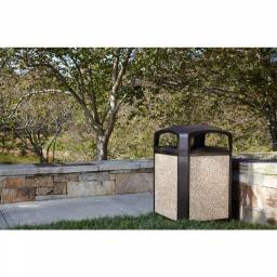 Rubbermaid Commercial Products Rubbermaid Commercial Landmark Series Stone River Rock Panels (Case of 4) thumbnail 2