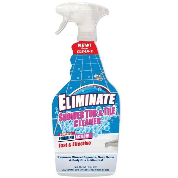 Clean-X Eliminate Shower, Tub and Tile Cleaner - 25 oz.