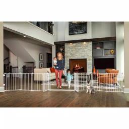 Regalo Super Wide Double Door Baby Gate and Play Yard, 28" Height, Fits Up to 192" Wide thumbnail 2