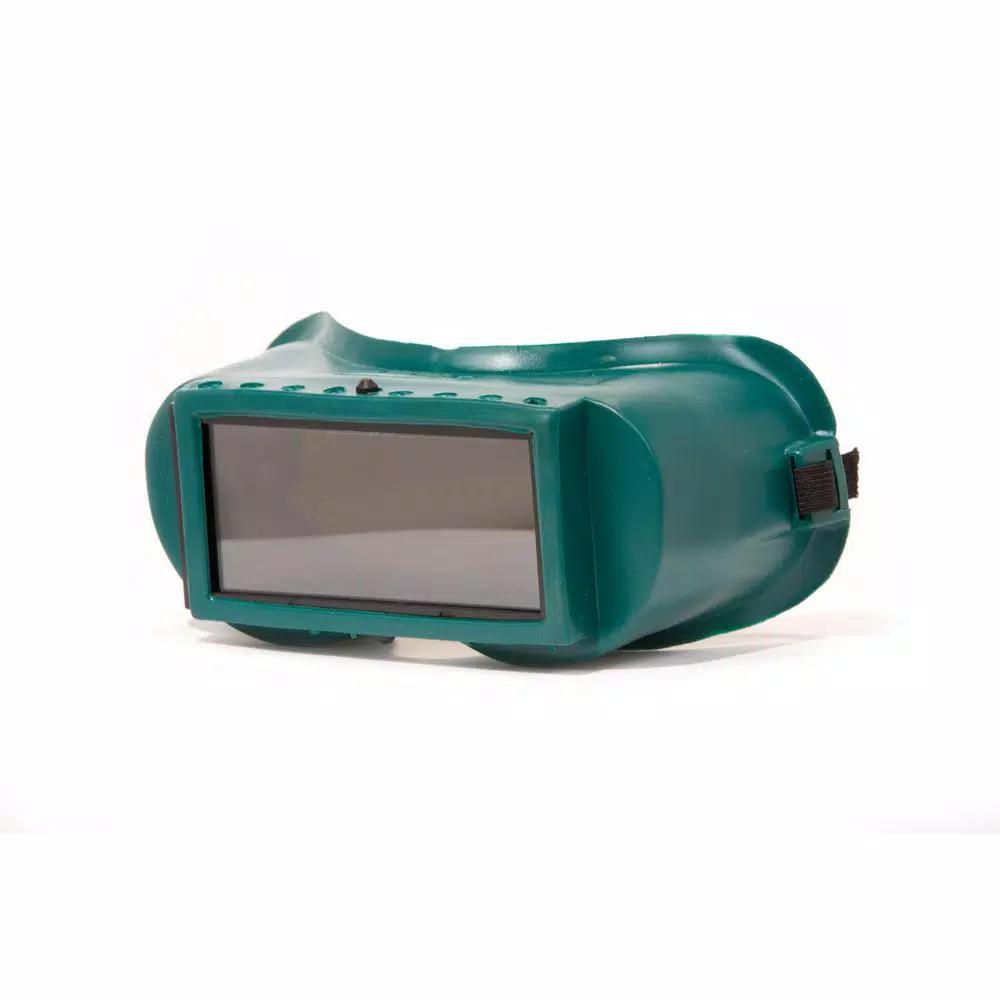 Lincoln Electric Deluxe Brazing Goggles, Green, ANSI Z87.1 Certified