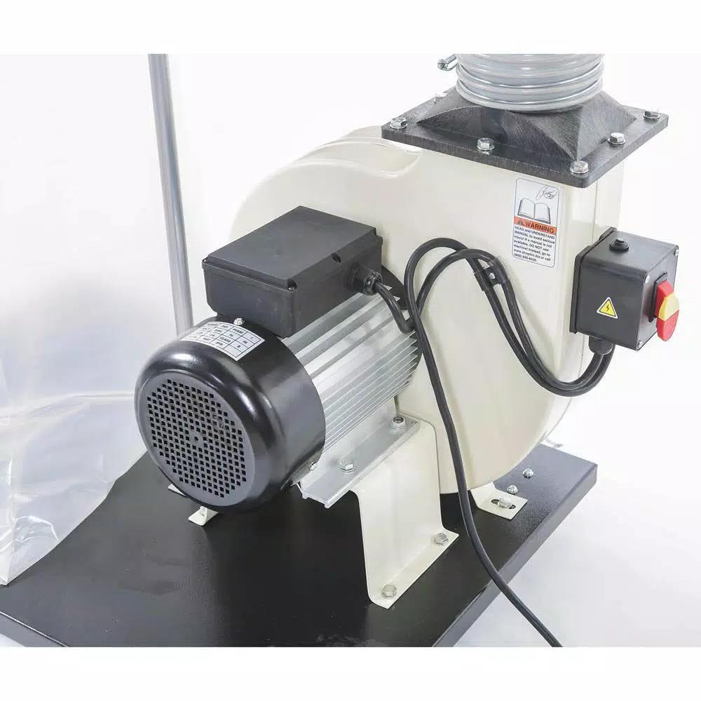 Shop Fox 2 HP Dust Collector with 12 in. Steel Impeller