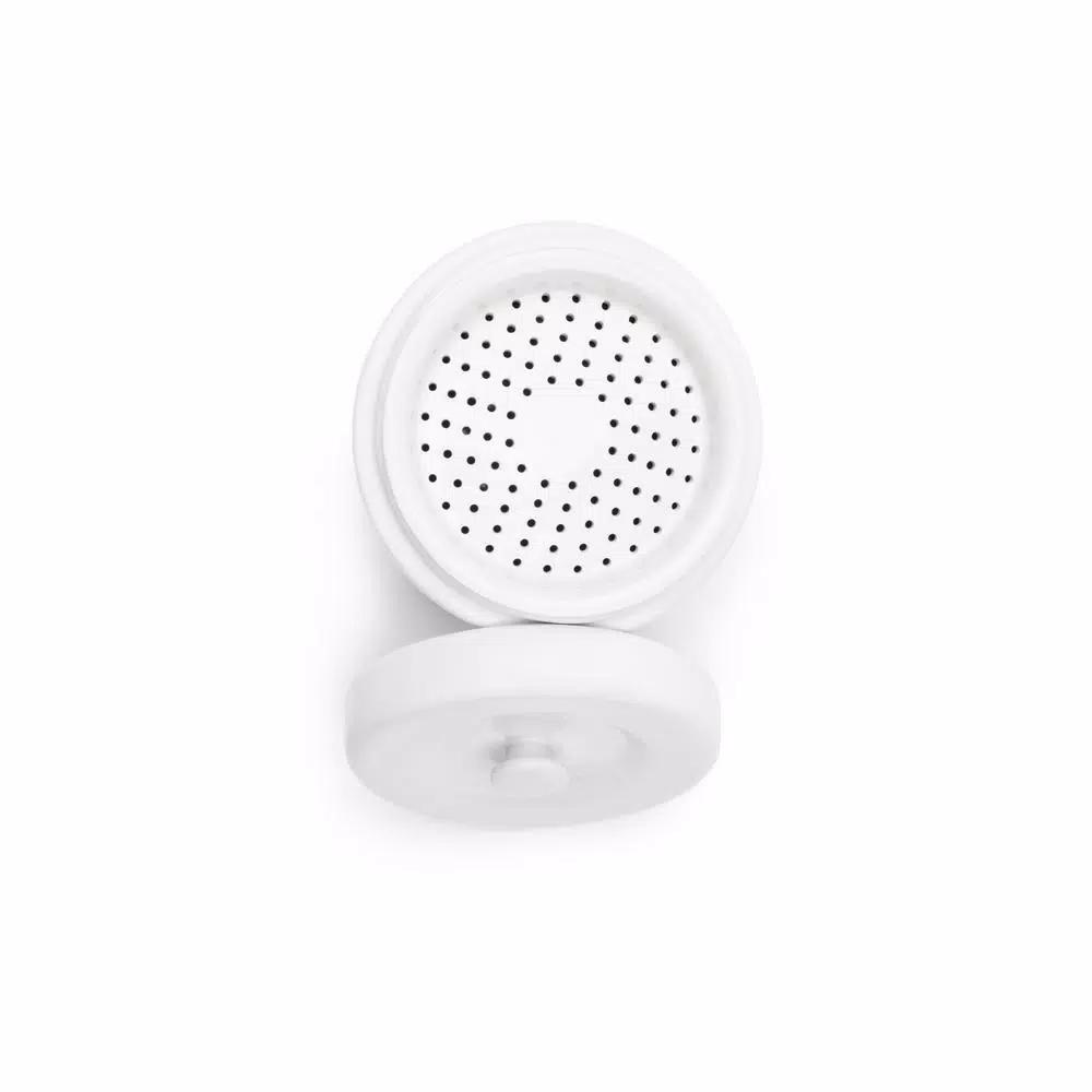 Fox Run White Porcelain Grease Container with Meshed Strainer and Lid