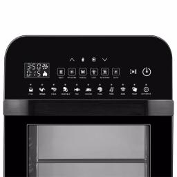 GoWISE USA Go WISE 12.7 Qt. Air Fryer Oven with Rotisserie, Dehydrator & 11 Presets, 1600W, Black thumbnail 3