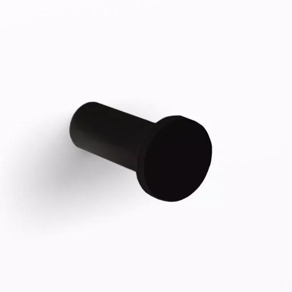 Nameeks Boutique Hotel Collection Matte Black Brass Single Bathroom Wall Mounted Hook