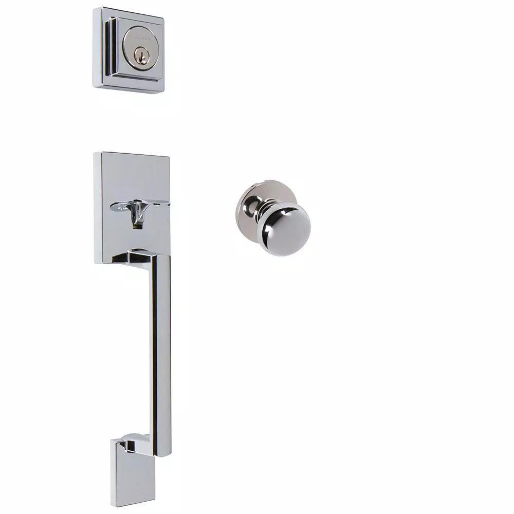 Delaney Avino Delaney Bright Chrome Single Dummy Door Handleset
