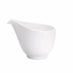 Oneida Sant' Andrea Tenor 5 oz. White Porcelain High Alumina Creamers, Set of 36 thumbnail 1