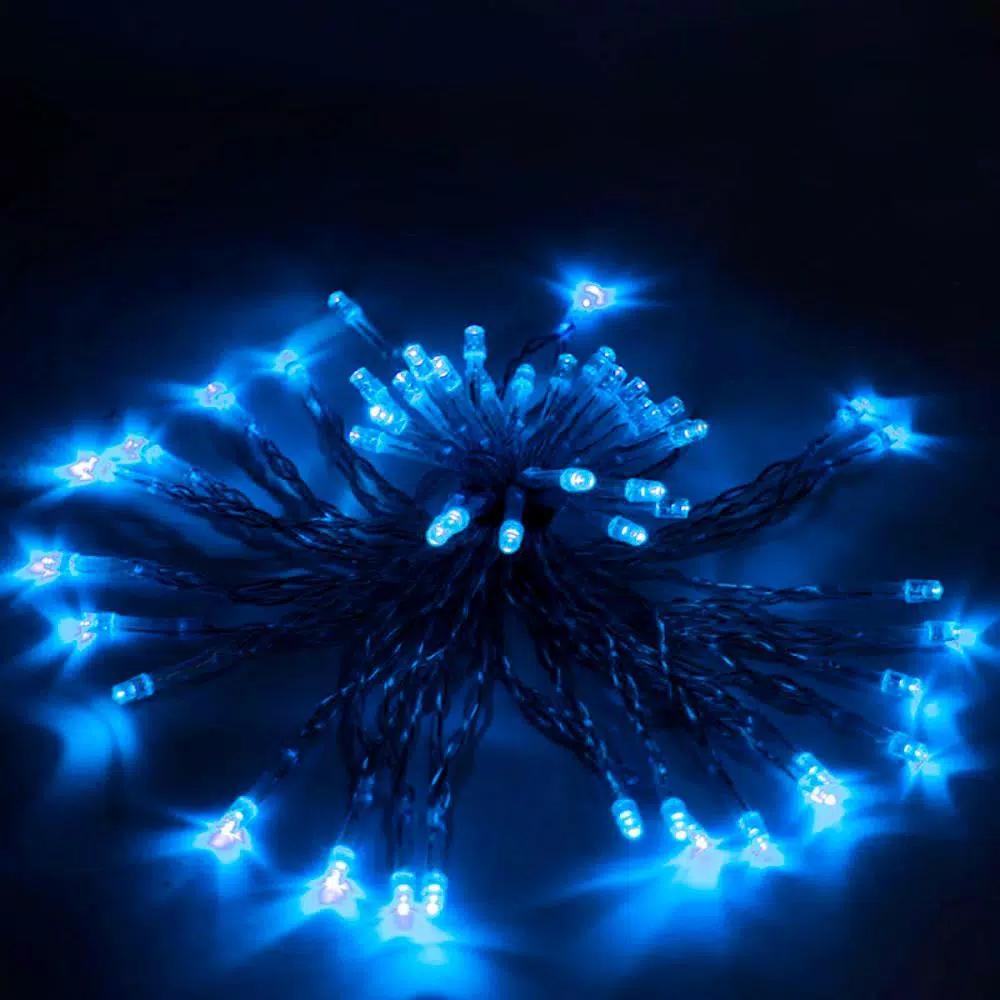 ALEKO 60 LED White Solar Powered String Lights, 15 ft. Outdoor Specialty Lights