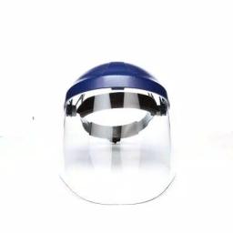 3M H8A Blue Ratchet Hard Hat with W96 Clear Propionate Faceshield (Case of 5) thumbnail 2