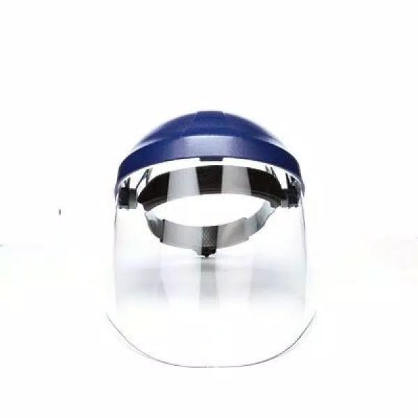 3M H8A Blue Ratchet Hard Hat with W96 Clear Propionate Faceshield (Case of 5)