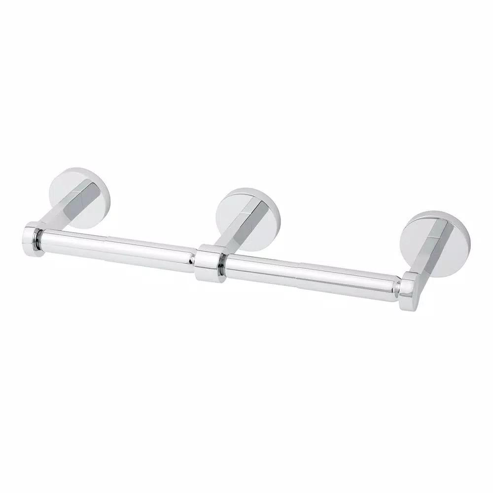 Speakman Vector Double Toilet Paper Holder in Polished Chrome by Roger Thomas
