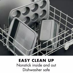 Circulon 12-Cup Nonstick Muffin Pan, Gray Bakeware thumbnail 7