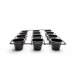 Fox Run Non-Stick Mini Popover Pan, 12-Cup Carbon Steel Bakeware thumbnail 2