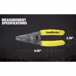Southwire S1018STR 6 in. Compact Wire Stripper, 10-18 AWG thumbnail 5