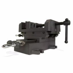 WEN 6-1/8 in. Compound Cross Slide Benchtop Vise, Heavy Duty Cast Iron thumbnail 2
