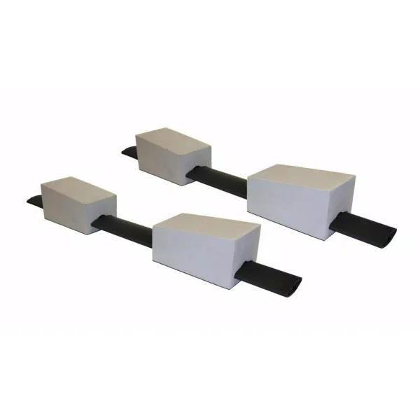 SportRack 24 in. Adjustable Foam Kayak Carrier with Polypropylene Straps