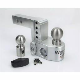 Weigh Safe Weigh-Safe 4 in. Drop Adjustable Class V Ball Mount with Built-In Hydraulic Scale thumbnail 1