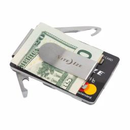 Nite Ize 6-in-1 Stainless Steel Financial Tool Money Clip and Wallet Multi-Tool thumbnail 5