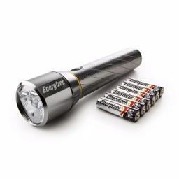 Energizer VISION HD Extra Performance 1300 Lumen LED Flashlight, Digital Focus, Silver thumbnail 1
