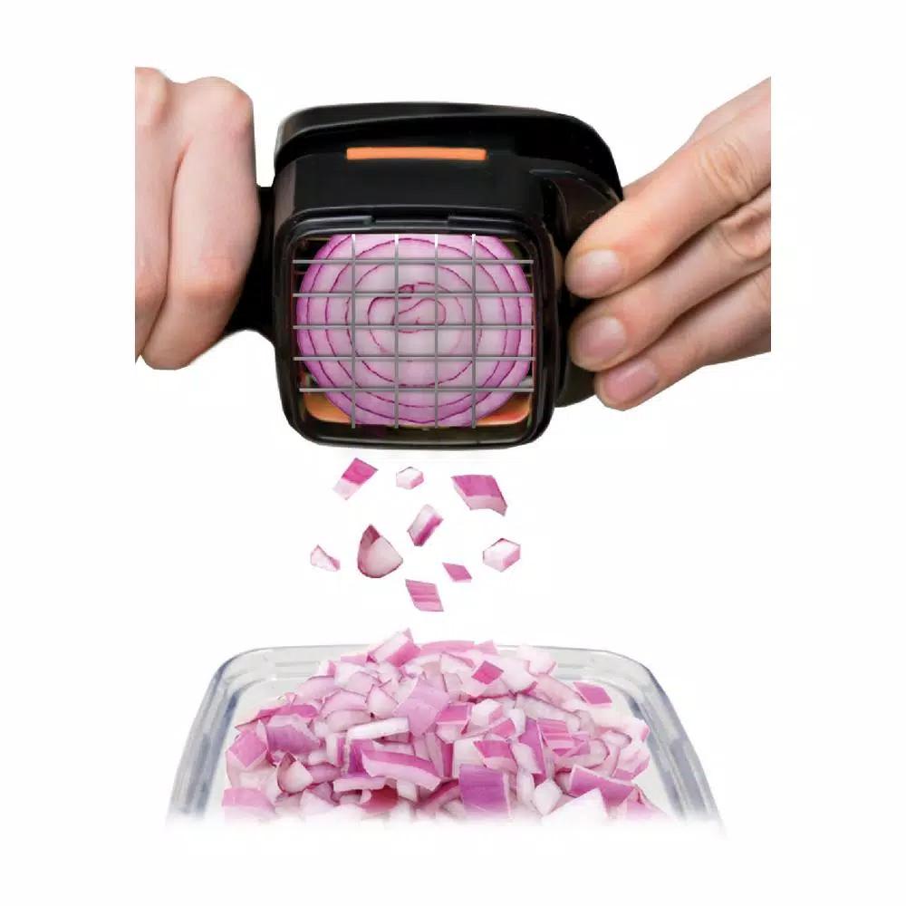 As Seen on TV Nutri Chopper 5-in-1 Compact Portable Handheld Kitchen Slicer with Storage Container