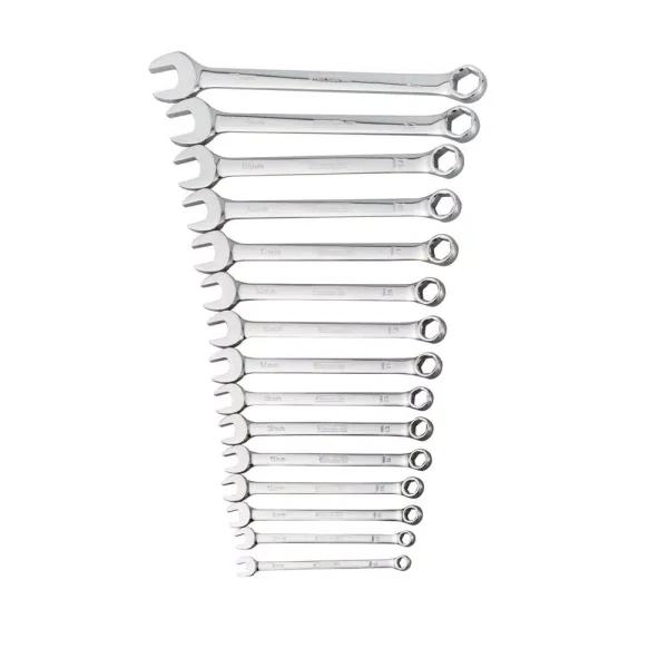 STEELMAN PRO 78533 15-Piece Metric 6-Point Combination Wrench Set