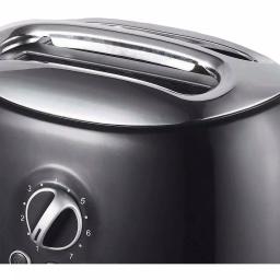 Brentwood Appliances TS-270BK Retro 2-Slice Extra-Wide Slot Toaster, Black thumbnail 5