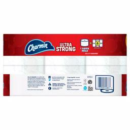 Charmin Ultra Strong 2-Ply Toilet Paper, 12 Super Mega Rolls thumbnail 5