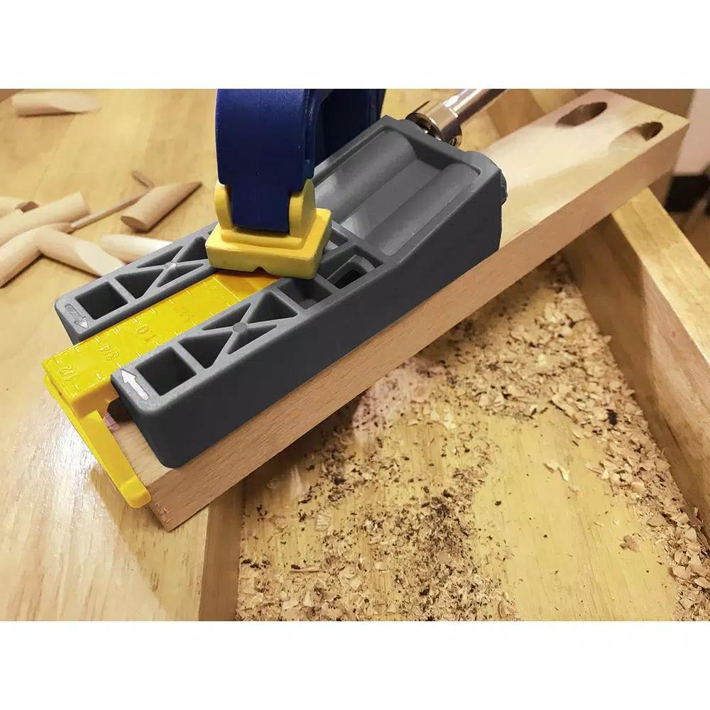 General Tools Pocket Hole Jig Kit with Screws and Dowels, 89-Piece Set