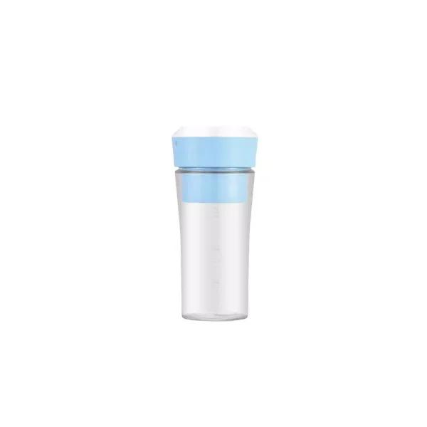 Geek Chef 10 oz. Portable Juicer Blender, Blue Personal Shaker with Magnetic Charging