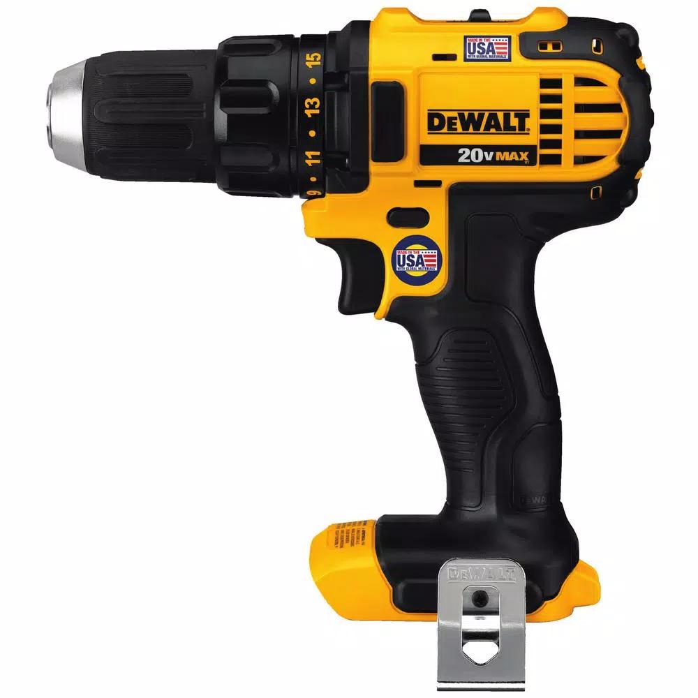 DEWALT 20V MAX Cordless Compact Drill Driver Kit with 3.0 Ah Li-Ion Battery