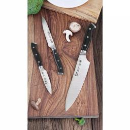 Cangshan D Series 3-Piece Stainless Steel Knife Set - Full Tang Forged Kitchen Knives thumbnail 4