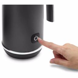 DeLonghi De'Longhi EMF1BK Electric Milk Frother, Matte Black Metal, Hot and Cold Frothing thumbnail 3
