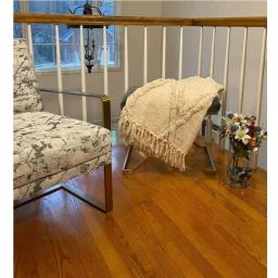 LR Resources LR Home Handmade Boho Tufted Cotton Throw Blanket with Fringe, Beige, 50 x 60 in thumbnail 4
