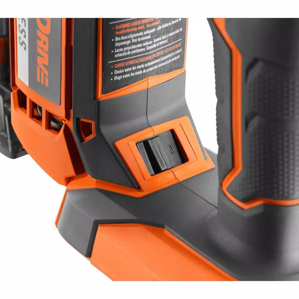 RIDGID 18V Brushless HYPERDRIVE 18-Gauge 2-1/8 in. Cordless Brad Nailer Kit