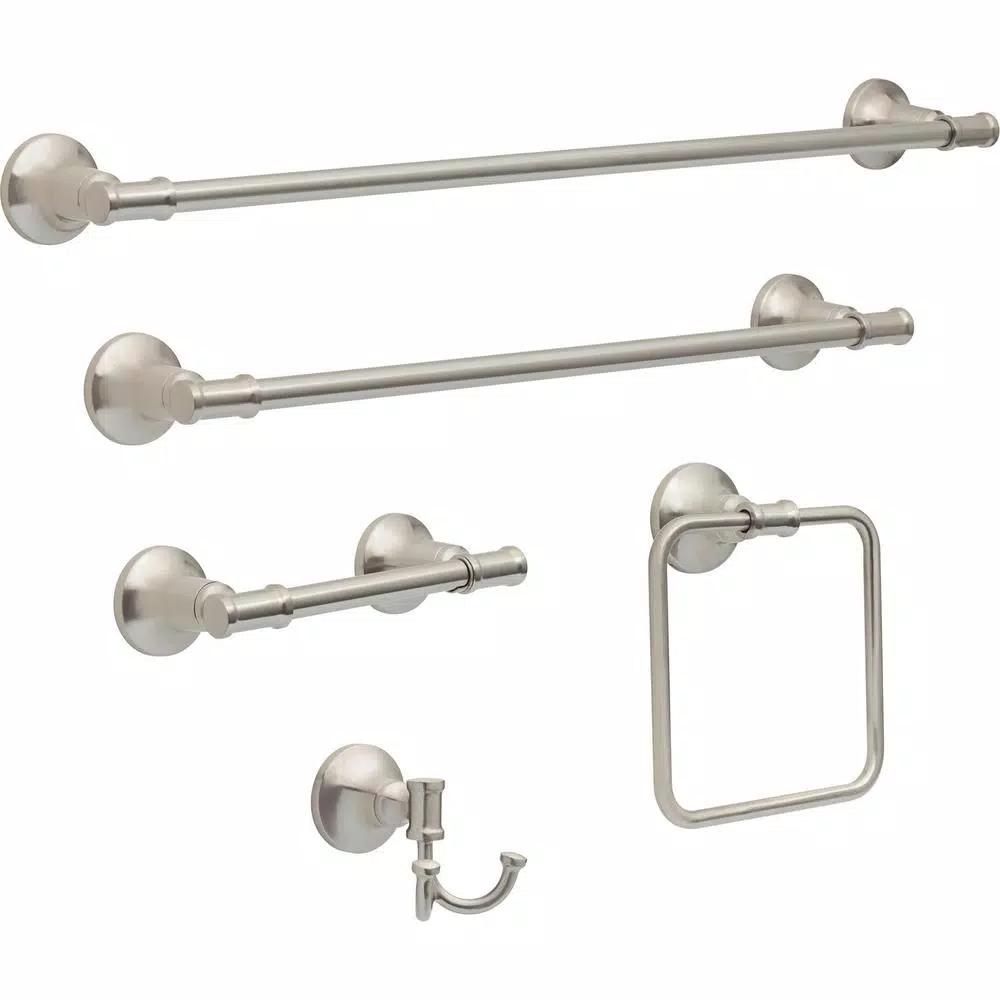 Delta Chamberlain Brushed Nickel Towel Hook with SpotShield Technology