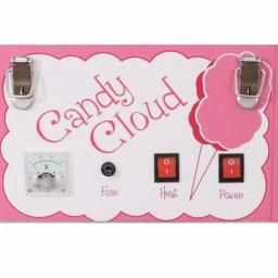 Funtime Popcorn Candy Cloud Cotton Candy Machine, Pink Countertop Floss Maker thumbnail 2