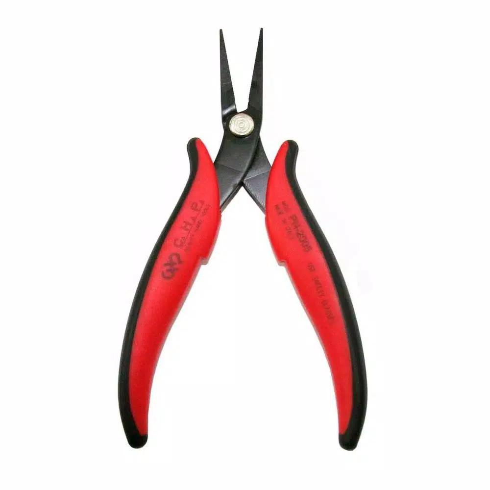 Hakko CHP PN-2005 6-1/4 in. Long Nose Pliers with Serrated Jaws