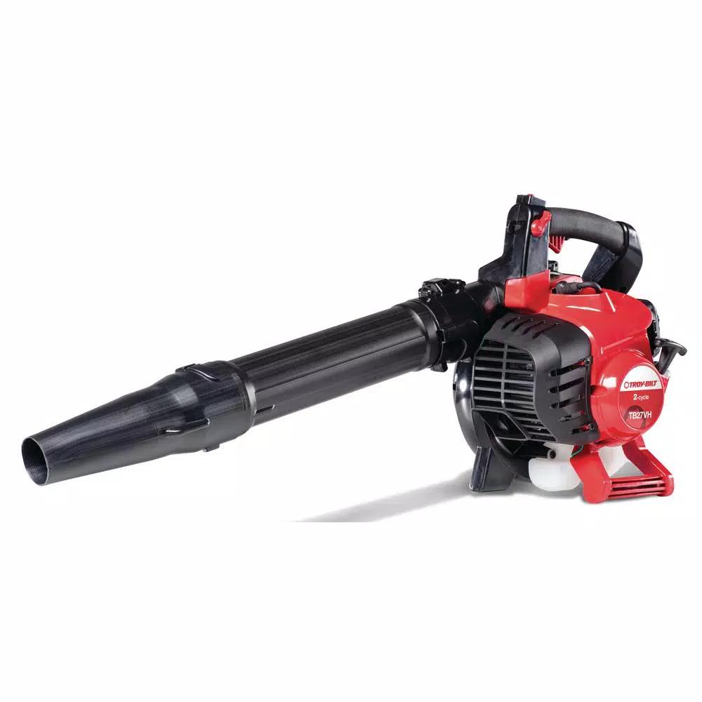 Troy-Bilt TB27VH 27cc 2-Cycle Gas Leaf Blower and Vacuum with 450 CFM and 205 MPH
