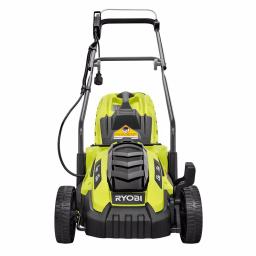 RYOBI 13 in. 11 Amp Corded Electric Walk Behind Push Mower and 8 Amp Electric Jet Fan Blower Combo thumbnail 7