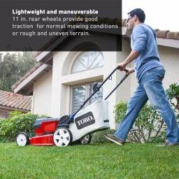 Toro 22 in. Recycler 60V Max Cordless Battery Push Lawn Mower - Tool Only thumbnail 8