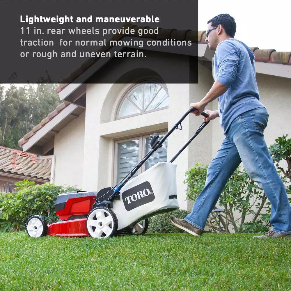 Toro 22 in. Recycler 60V Max Cordless Battery Push Lawn Mower - Tool Only