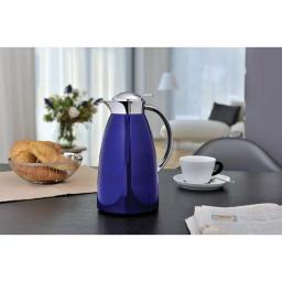 Alfi Gusto Glass Vacuum Carafe, 1.06 Qt. Thermal Coffee Server, Royal Blue thumbnail 6