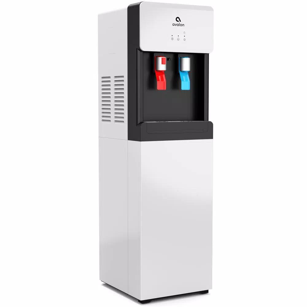 Avalon Touchless Bottom Loading Water Cooler Dispenser, Hot & Cold Water, UL/Energy Star Approved - White