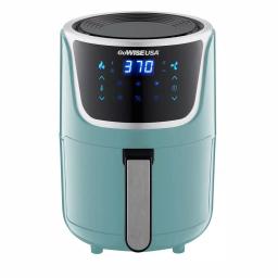 GoWISE USA 2 Qt. Mini Digital Air Fryer with Touchscreen, Mint/Silver thumbnail 5