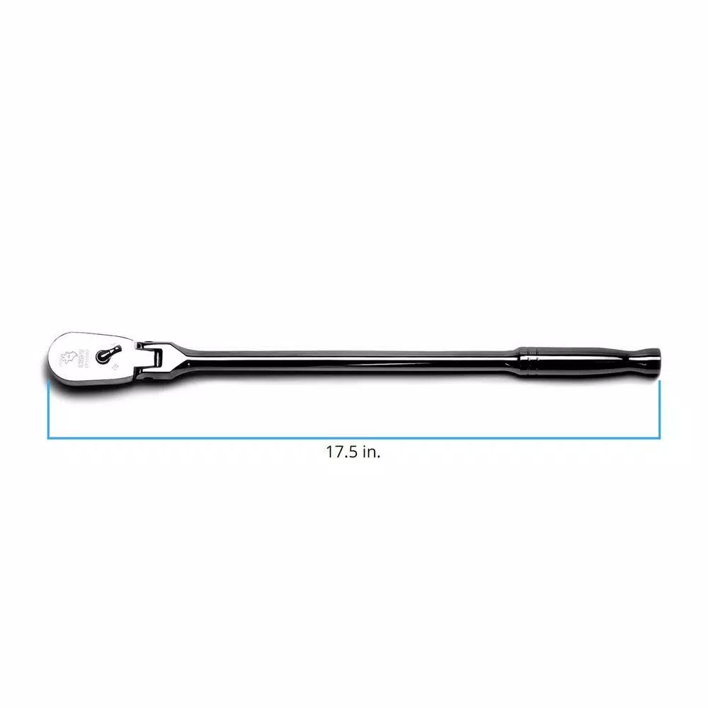 Capri Tools 1/2 in. Drive 72-Tooth Flex-Head Low Profile Ratchet
